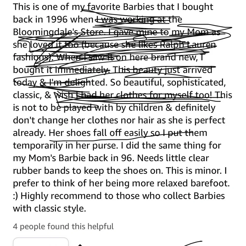 Ralph Lauren Barbie Doll
